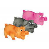Латексова кучешка играчка Trixie Bristle pig с мек пълнеж